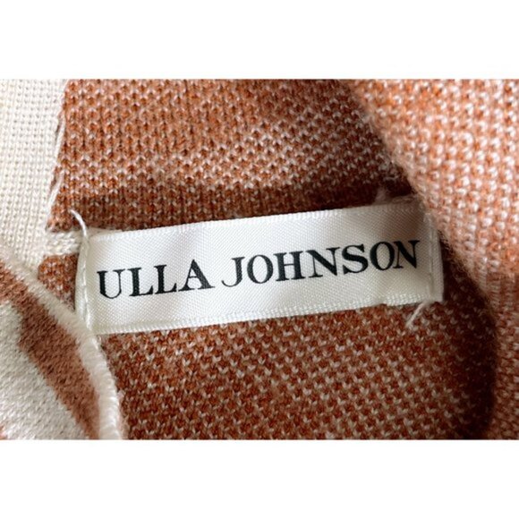 Ulla Johnson cinnamon Valentina Intarsia wool sweater, size S - Picture 6 of 6